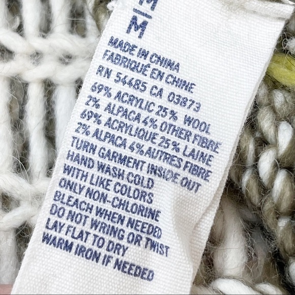 AMERICAN EAGLE OUTFITTERS Women’s Aztec Brown Multi Short Sleeve Cardigan - Picture 8 of 8